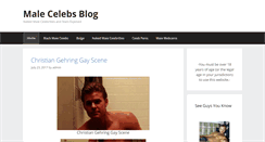 Desktop Screenshot of malecelebsblog.com