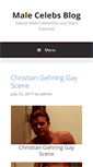Mobile Screenshot of malecelebsblog.com